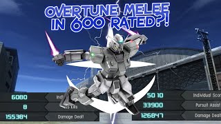 GBO2 RX-78XX Gundam Pixy: Overtune Melee in 600 rated?!