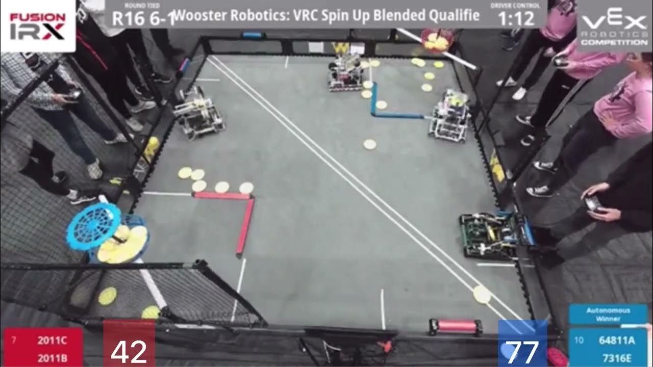 VEX Spin Up Late Expansion?! 2011C + 2011B vs. 64811A + 7316E YouTube