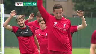 Liverpool Full Warm up