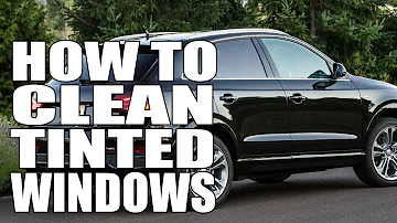 How To Clean Tinted Windows - Masterson's Car Care Glass Cleaner - Auto Detailing