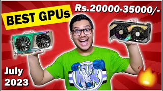 TOP GAMING GRAPHICS CARDS UNDER 20000-35000 in 2023 | AMD & Nvidia