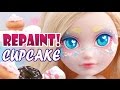 Repaint! Cupcake Sprinkles Custom OOAK Doll Ever After High Apple White