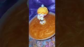 ✨ Zenitsu Decorative Shimmer Display Concept A simple idea turned into a visual showcase using a