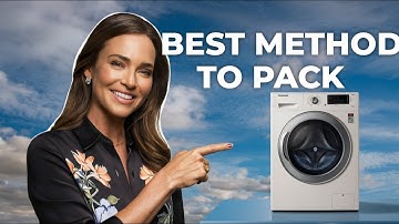 Packing Your Washing Machine Like a PRO l Fragile items packing l