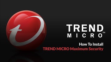 How To Install Trend Micro Maximum Security | PPLSI | IDShield