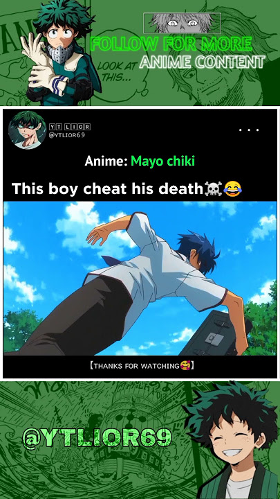 This boy cheat his death☠️ 😂 || Mayo chiki #anime #shorts #animeshorts