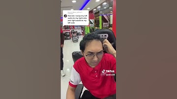 Need to swap audio sides? Check out this super easy tip! 😲😲