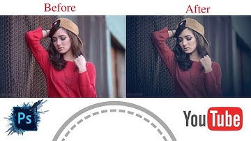 How To Add Dramatic Color Effect Into Photo | Photoshop CC 2018 Tutorial