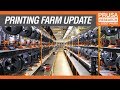 Three hundred 3D printers in one room: A quick look to our printing farm