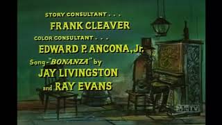 Bonanza Closing Credits (December 24th, 1961)