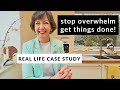 Stop overwhelm, get things done! Coaching Case Study + Giveaway reminder!