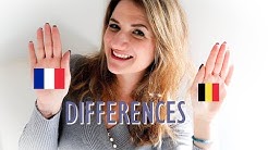 Les DIFFÉRENCES entre la BELGIQUE et la FRANCE