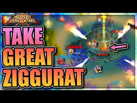 Capture the Great Ziggurat in Rise of Kingdoms [All abilities listed, kvk scout report]