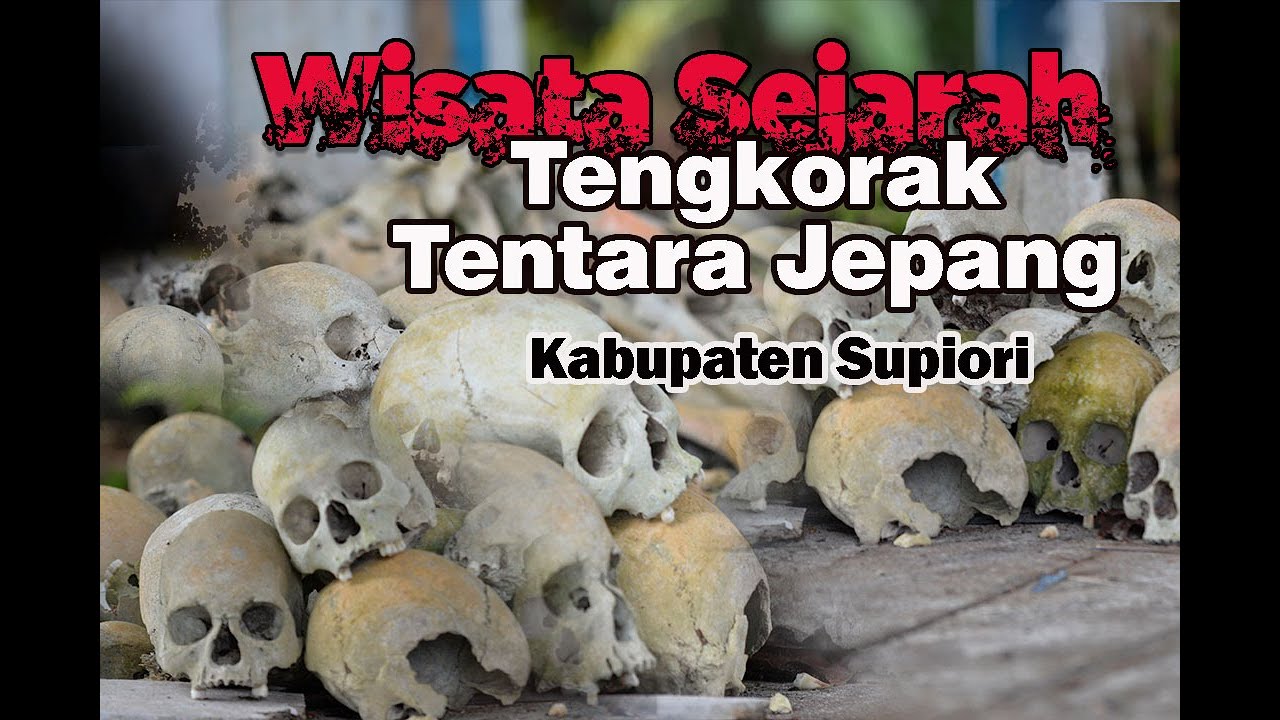 Tulang tengkorak tentara Jepang di Supiori