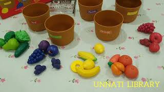 Unnati Library की ओर से Learning Resources का मोंटेसरी कलर सॉर्टिंग गेम screenshot 2