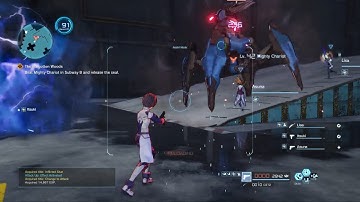 Sword Art Online: Fatal Bullet Playthrough (PS4) - 18 - Subway B Dungeon + Boss