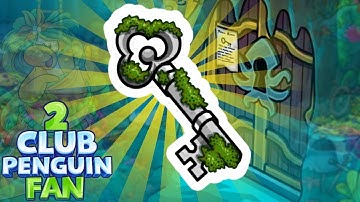 Club Penguin Rewritten - How To Get The Moss Key To The Underwater Room
