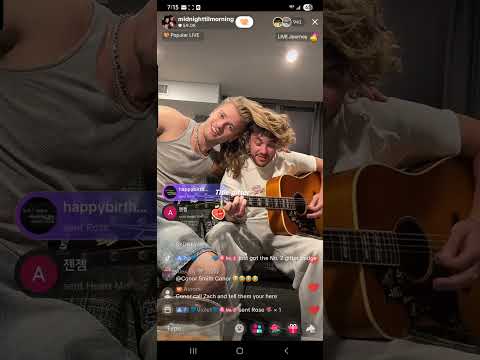Shane And Zach Live On Tiktok Midnight Til Morning 9 25 25 