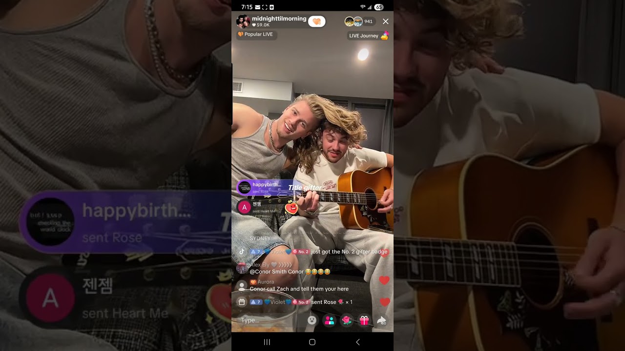 Shane and Zach live on tiktok (midnight til morning) 9-25-25 