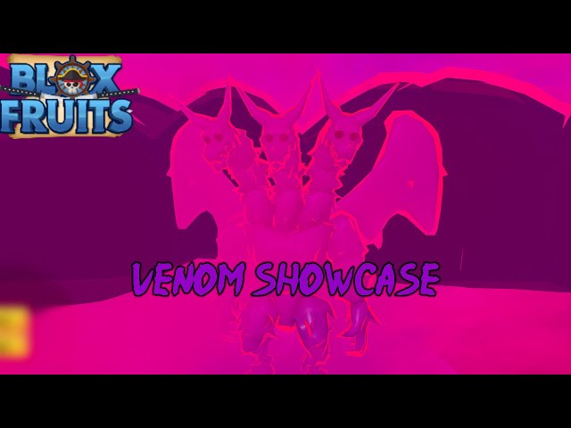 Venom Showcase Blox Fruits Todos los Ataques y Ventajas 