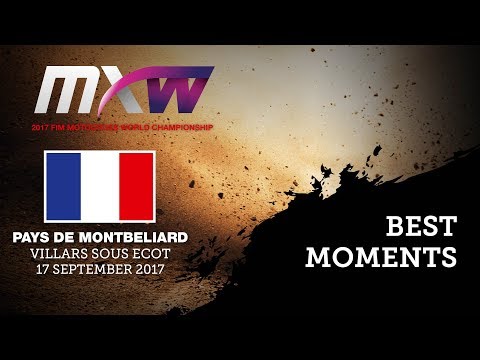 WMX Race1 - Best Moments - MXGP of Pays de Montbeliard 2017