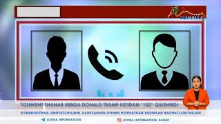 Toshkent Shahar Iibbga Donald Tramp Ustidan 102 Qilishibdi