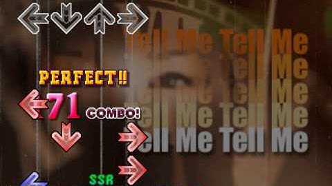 【Stepmania（DDR 3rdMIX ver.KOREA）】TELL ME TELL ME【SSR】