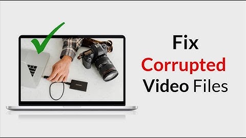 How To Repair Corrupt Video Files | Fix Damaged .MP4 .MOV
