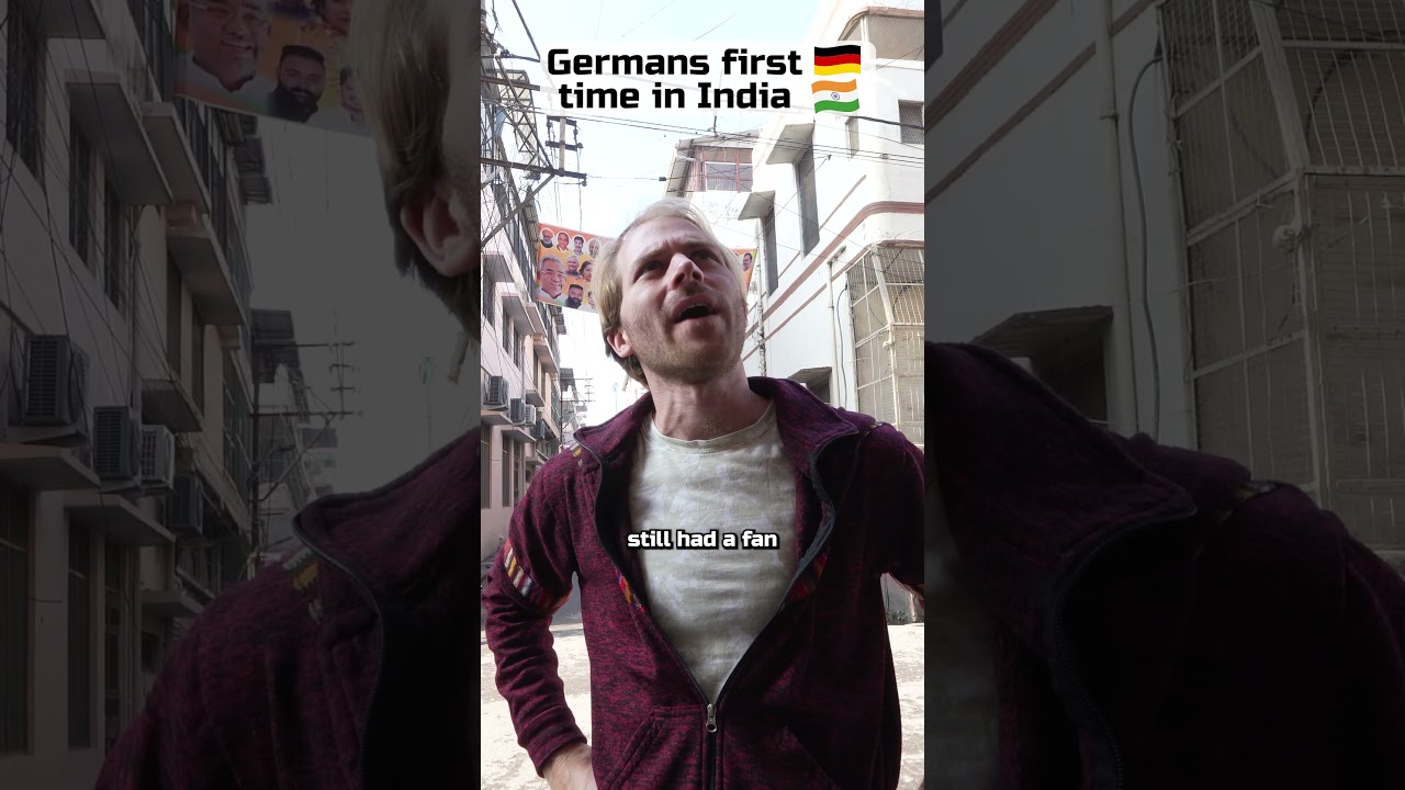 Germans exploring India be like 😳