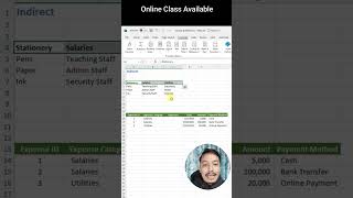 INDIRECT Function in Excel Explained in Nepali | Dynamic Reference Banaune Powerful Formula