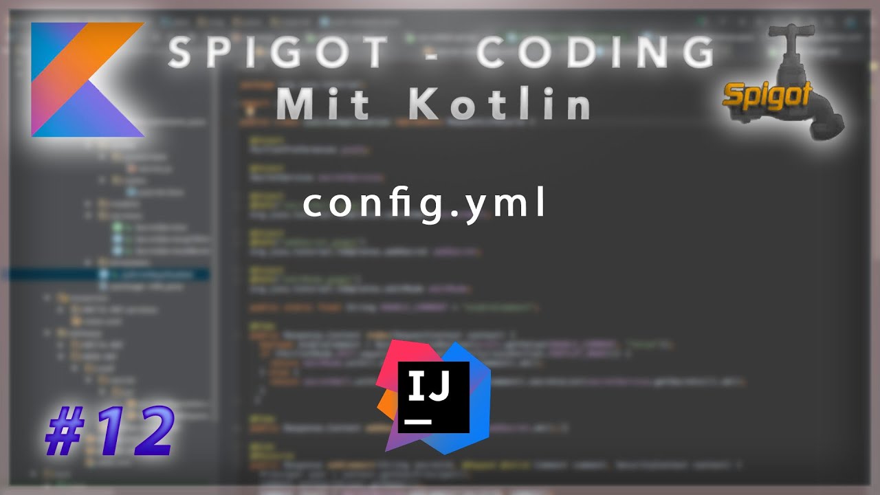 SpigotPlugin in Kotlin 12 Die config.yml YouTube