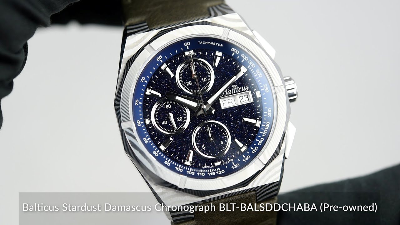 Balticus Stardust Damascus Chronograph BLT-BALSDDCHABA (Pre-owned)