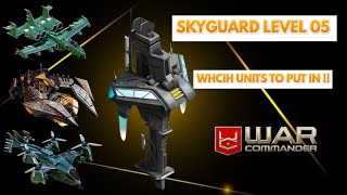 War Commander SkyGuard Max /which Units To Put In !!!! screenshot 5