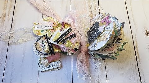 Mini Book & Tag Flip Project Share Maggie Holmes❤