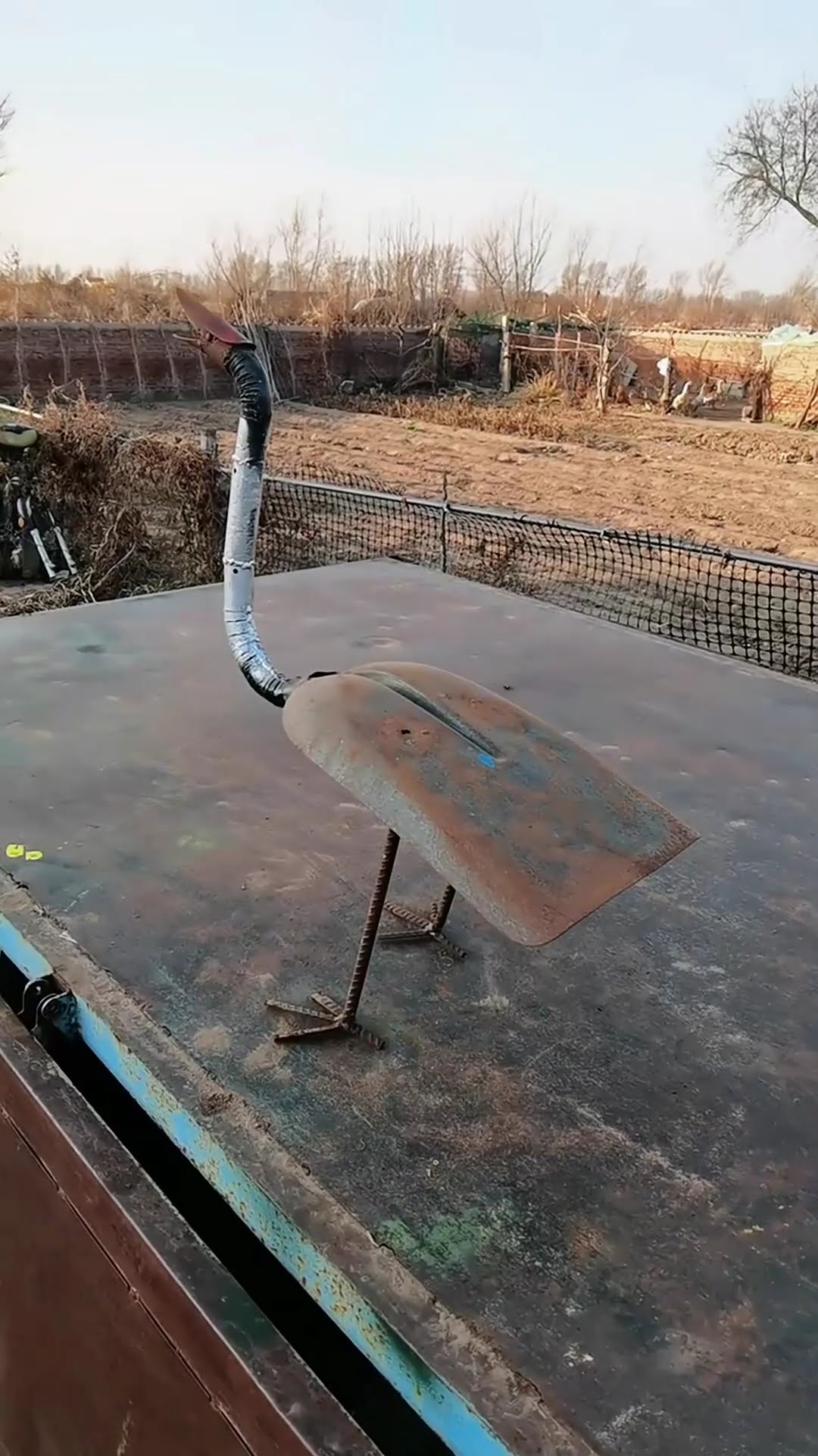 Big spade welding into iron bird process