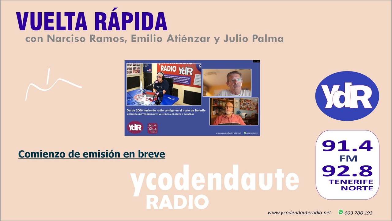 29.04.2026 / VUELTA RÁPIDA (Automovilismo deportivo)... con Narciso Ramos