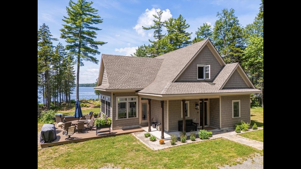 SOLD !!! Year Round Living on Legendary Schoodic Lake