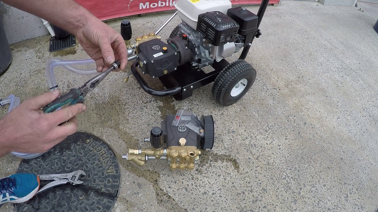 Trouble shooting video petrol pressure washer barrel feed YouTube