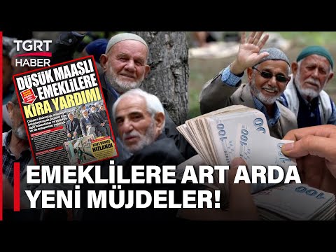 En Düşük Maaşlı Emekliye Yeni Müjdeler Yolda! Yardım Destekleri Hazırlanıyor - TGRT Haber