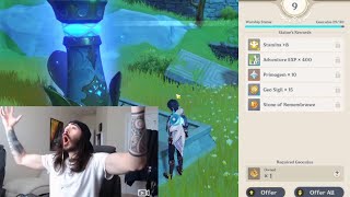 When u max out Geo statue in Genshin.. Max Geo Statue Level