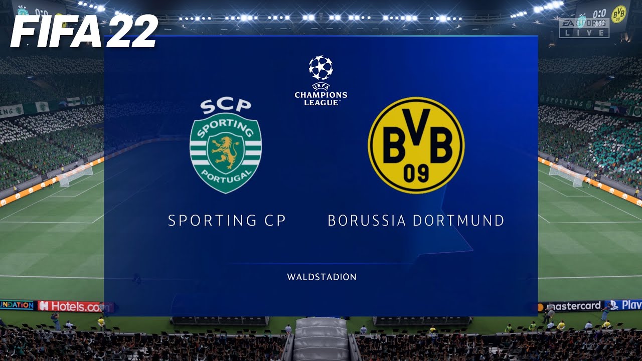 FIFA 22 | Sporting Vs Dortmund | UEFA Champions League