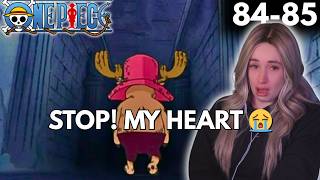 CHOPPER… NO 😭💔 | One Piece ep's 84 & 85  (DUB Reaction)