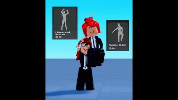 Matching Ugc emotes ⭐️ || not my idea #edit #roblox #idk #fyp #shorts 