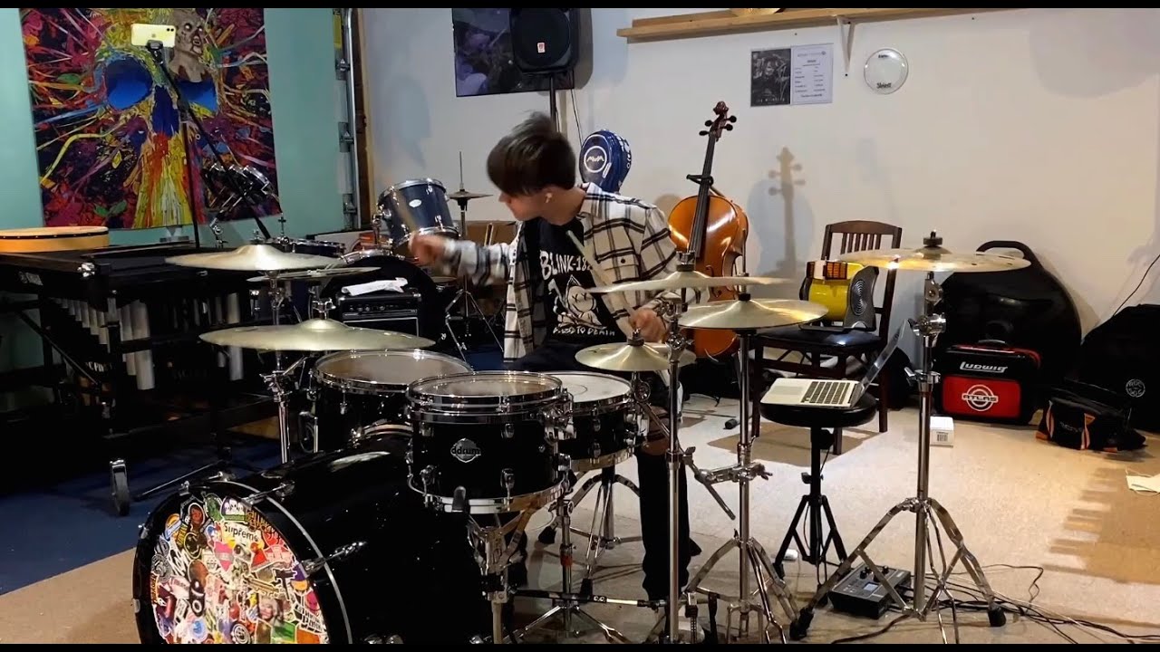 No Heart to Speak Of Blink 182 Drum Cover YouTube