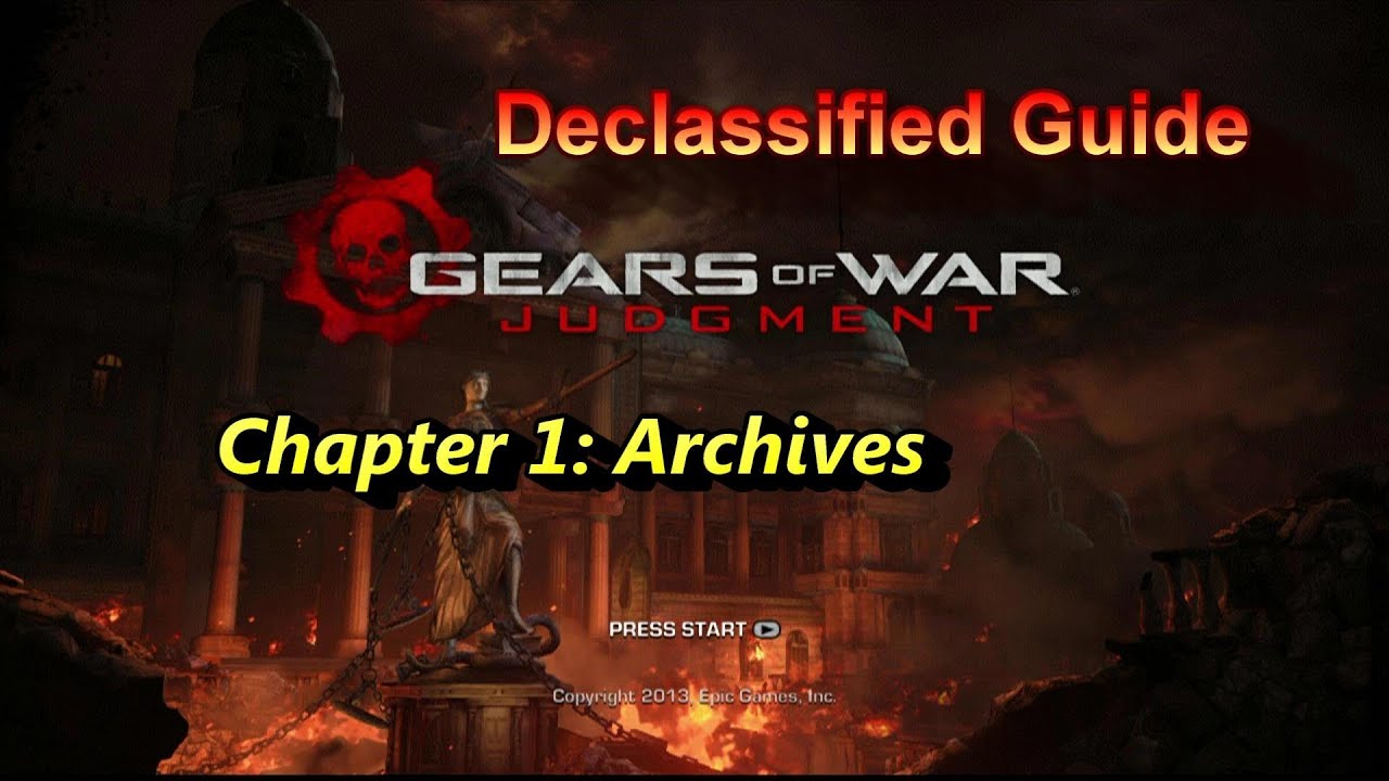 Gears of War: Judgement "Declassified Guide" - Chapter 1 Archives
