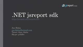 Celebrity .NET jsreport sdk Profile