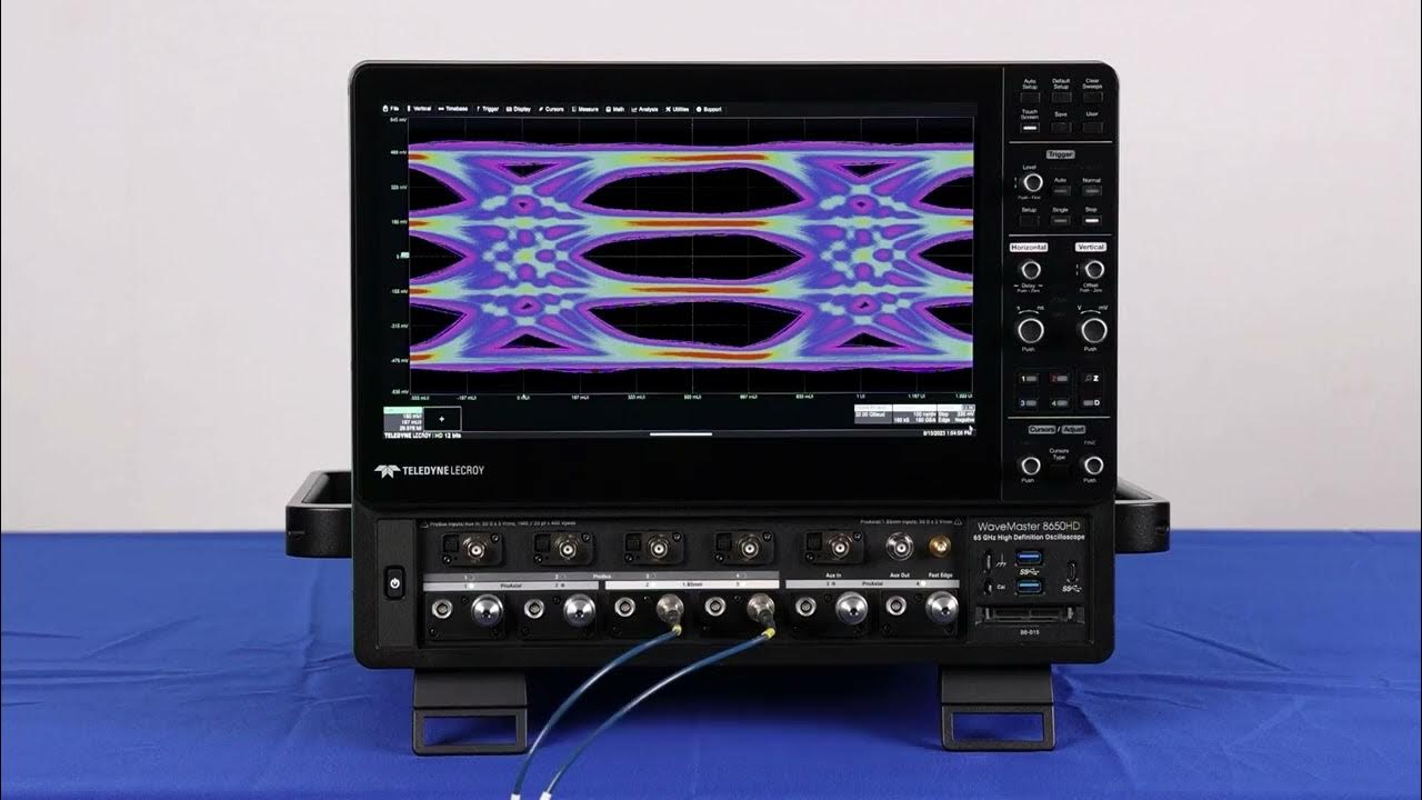 WaveMaster 8000HD 最強のオシロスコープ登場 テレダイン・レクロイ YouTube
