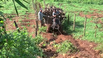 Xe công nông chơ cui lên dốc đă qua trơn rất khoe