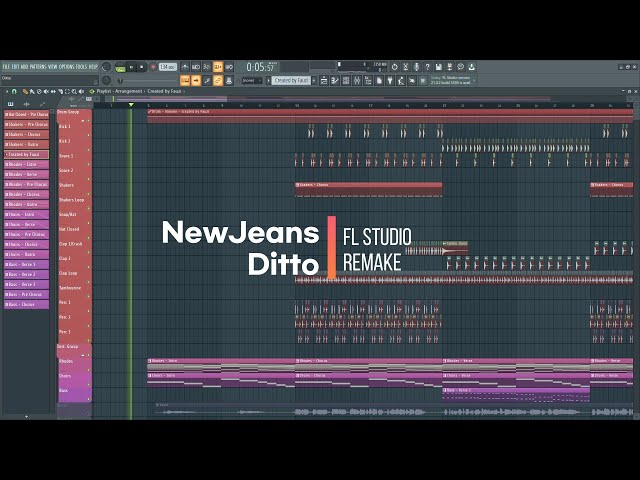 NewJeans (뉴진스) - Ditto | Instrumental class=