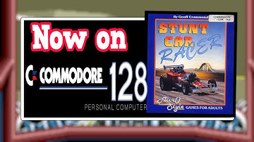 Stunt Car Racer Ported to the Commodore 128 🏎️
